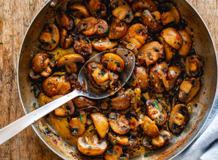 Butter Garlic Mushrooms